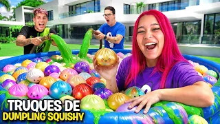 TRUQUES VIRAIS DE DUMPLING SQUISHY | pt2 *testamos o esmalte