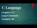 Computer 2nd Year Lecture 44 Nested Loop