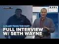 A Blast From the Past Seth Wayne returns to KVAL s studio for the day