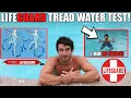 HOW TO SURVIVE THE LIFEGUARD TREAD WATER WITH NO HANDS TEST PASS 100