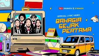 d masiv bahagia sejak pertama official lyric video 