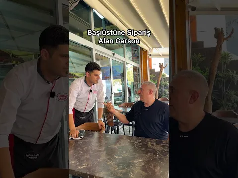 Başıüstüne Sipariş Alan Garson! #shorts