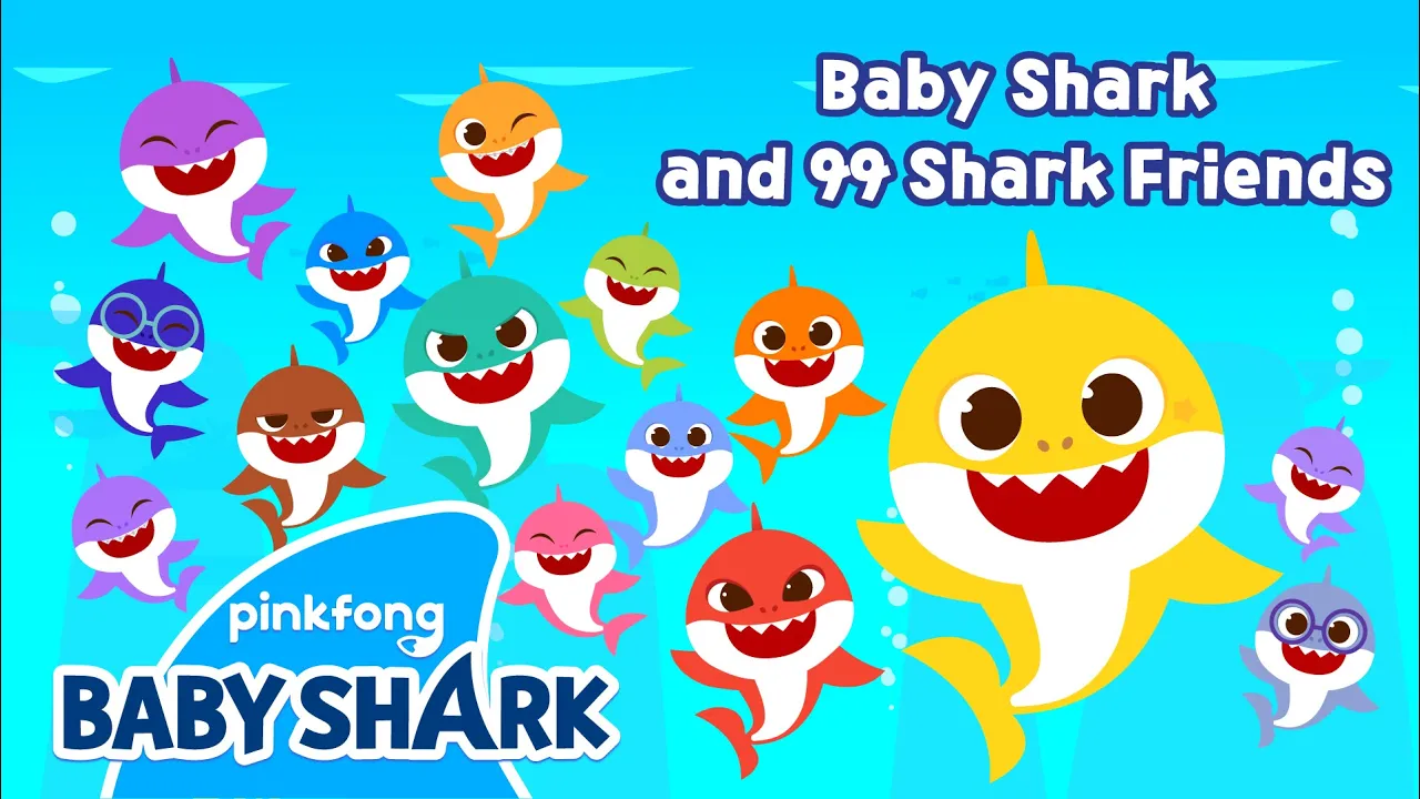 [????New] Baby Shark and 99 Friends | Find Your One and Only Shark | Baby Shark | Baby Shark Official