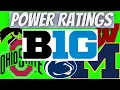 2023 BIG TEN Power Ratings