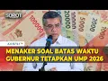 Lagu Menaker Yassierli Ungkap Batas Waktu Gubernur Tetapkan UMP Tahun 2026, Begini Formulanya