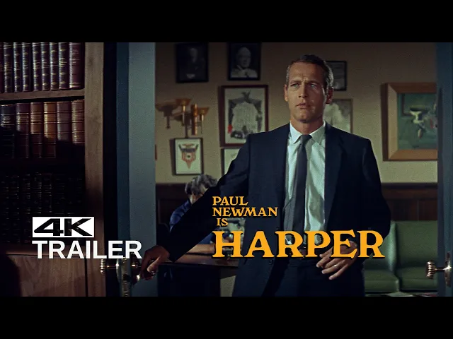 HARPER Original Trailer [1966] Remastered in 4K