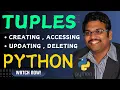 PYTHON TUPLES Creating Updating Deleting Accessing Elements - PYTHON PROGRAMMING