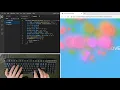 ASMR Programming - Neumorphic Bubbles With Javascript and CSS