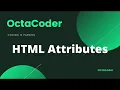 Mastering HTML Attributes Predefined and User-Defined HTML Tutorial