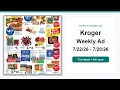 Kroger Weekly Ad 26 - 26 Top Deals