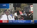 NYPD update after police car crashed in the Bronx