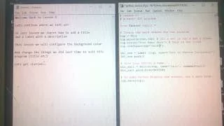 Python Basics Lesson 4 - Simple GUI Calculator