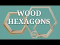 EASY Diy Hexagon Shelves Decor Ideas Beginner Woodworking