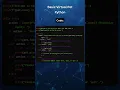 Basic Virtual Pet in Python