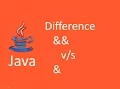 What is the difference between Logical AND and Bitwise AND in Java