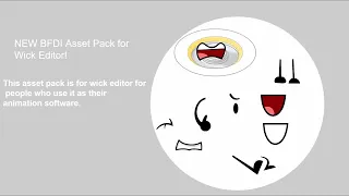 BFDI Assets V2 For Wick Editor