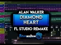 Download Lagu Alan Walker - Diamond Heart (Instrumental/FL Studio Remake)