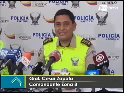 Policía Nacional presenta resultados de operativos realizados durante feriado de carnaval en Guayaquil