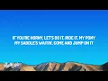 Ginuwine - Pony (Lyrics)