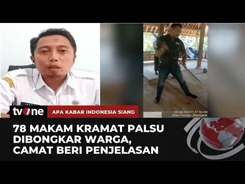 Camat Wadaslintang Angkat Bicara soal pembongkaran 78 Makam Keramat Palsu