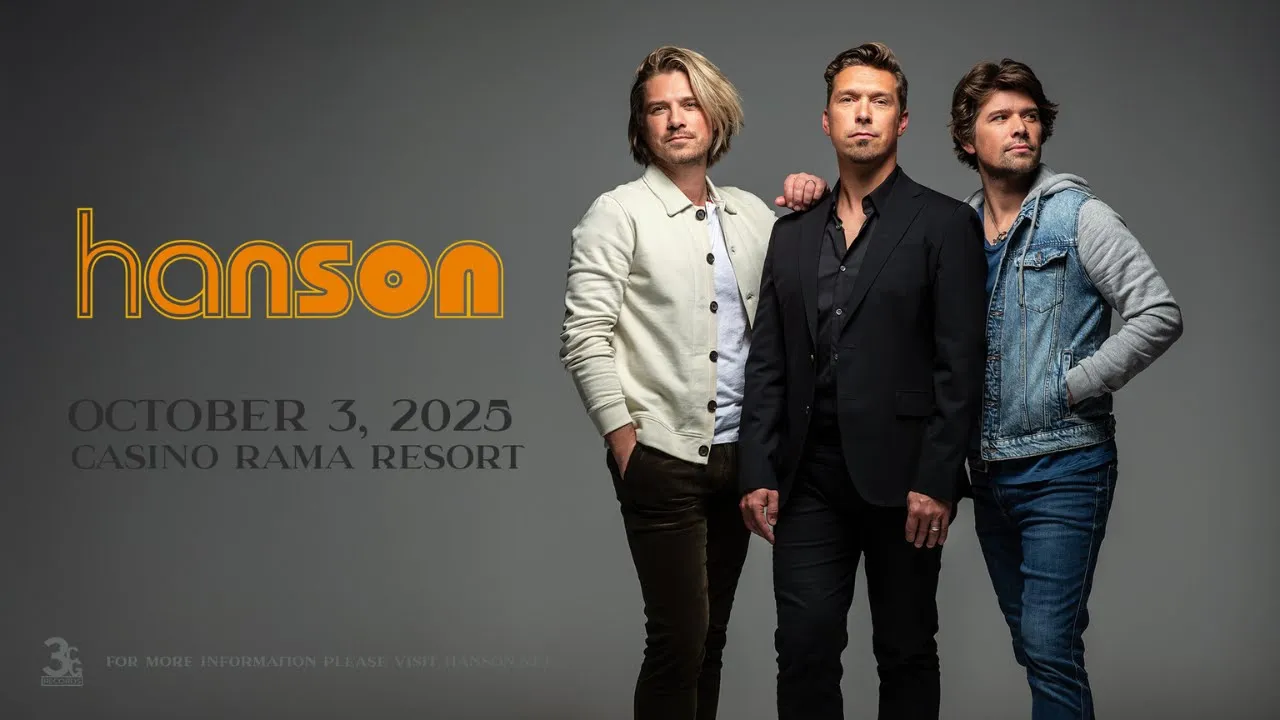 Casino Rama Resort — Hanson Live at Casino Rama Resort - October 3 (YouTube video ad)