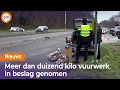 Lagu GROTE VUURWERKVANGST bij GRENSCONTROLE