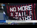 Group rallies to bring attention to inmate deaths at Roanoke City Jail