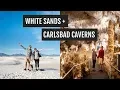 Weekend in New Mexico White Sands Las Cruces Carlsbad Caverns National Park