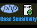 PHP case sensitivity How PHP case sensitive In Hindi