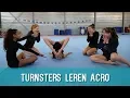 Acro leren van kijker Sanne | Typisch Turnen