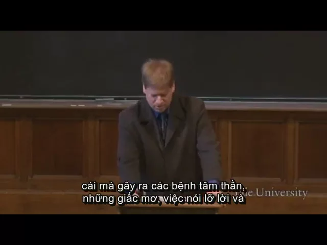 Outline Video 3 Yale Nhập môn Tâm lý học - Học thuyết của Freud