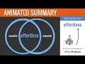 How to achieve the results you want without burning out - Effortless by Greg McKeown