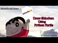 Draw shinchan in Python using python turtle Create Patterns using Python turtle Curious Coder