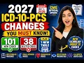 2027 ICD-10-PCS Changes You MUST Know 101 New Codes Explained