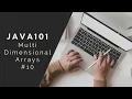 Java Programlama Java 101 - Multi Dimensional Arrays