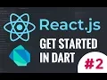 React js Get started in Dart