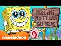 Download Lagu SpongeBob | Tur Bikini Bottom 🏝️ bersama SpongeBob! | Kompilasi 60 Menit | Nickelodeon Bahasa