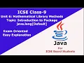 What is Package in Java java lang Package Creating a Package in Java Import a Package in Java