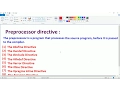 Preprocessor directive in C 39