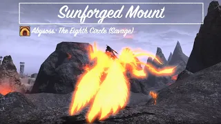 Final Fantasy XIV - Sunforged Mount