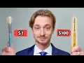 Download Lagu $1 vs $100 Paint Brushes… not what I expected.