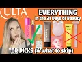 Ulta 21 Days of Beauty: I sorted everything so you don't have to