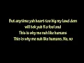 Nation Boss - Human (lyrics)