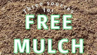 Free Mulch - Three Sources for Your Orchard or Garden Spaces
