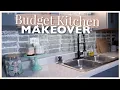 Renter Friendly Budget Kitchen Makeover New Appliances From Craigslist VLOG