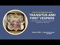 Download Lagu TRANSITUS OF SAINT FRANCIS of Assisi and First Vespers – Jerusalem