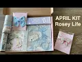 April Rosey Life Planner Unboxing Deluxe Supreme Kit