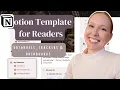 A Reader s ULTIMATE Notion Template library databases reading trackers dashboard walkthrough