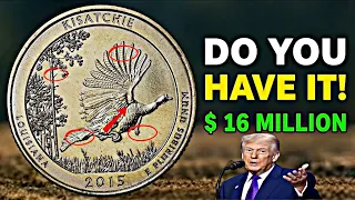 Top 5 USA 2015 Kisatchie Quarter 2016 Harpers Ferry Quarter Value Rare USA Coins Worth Money