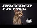 TICA Breeder Listing